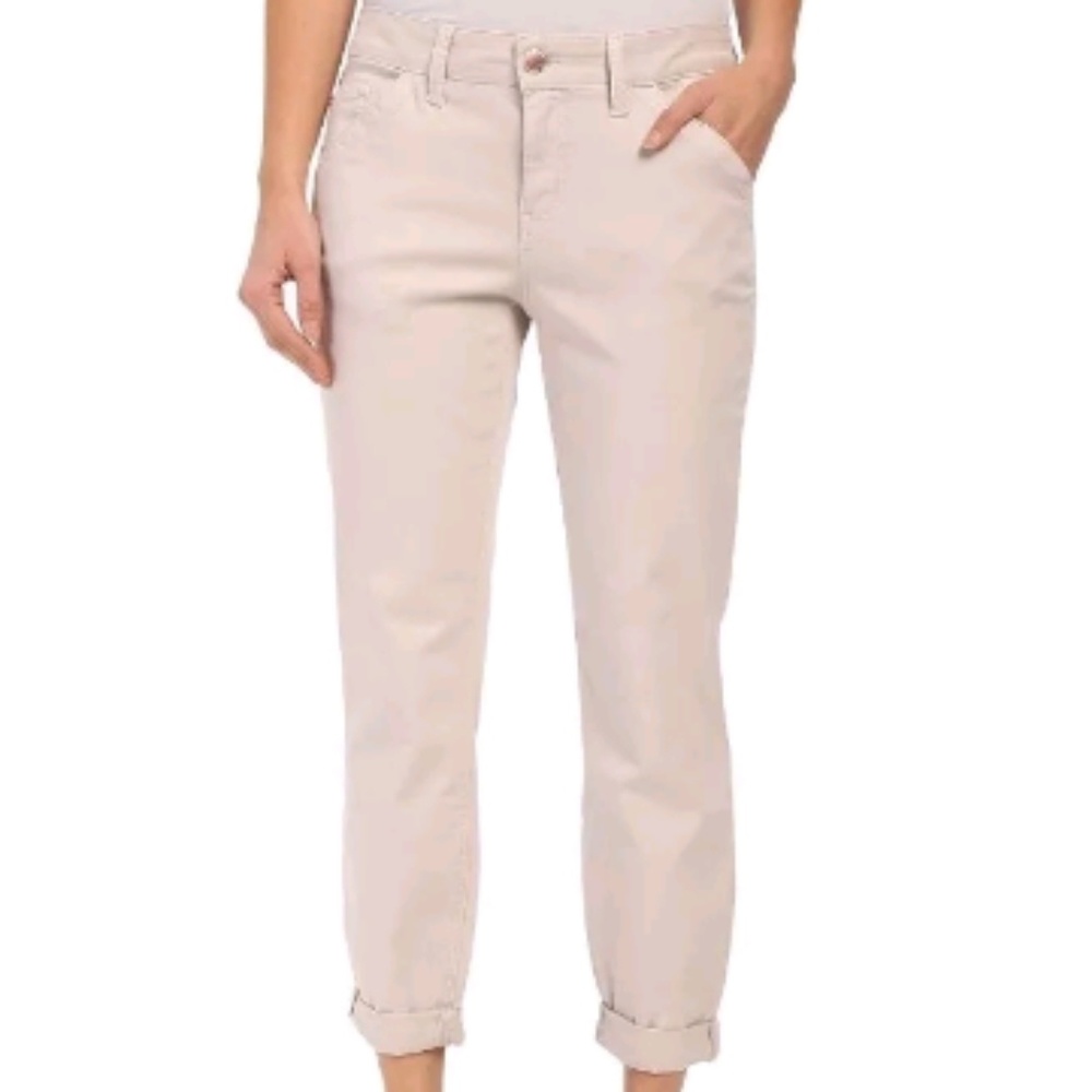 Level 99 Ryan tomboy trouser jeans champagne pants